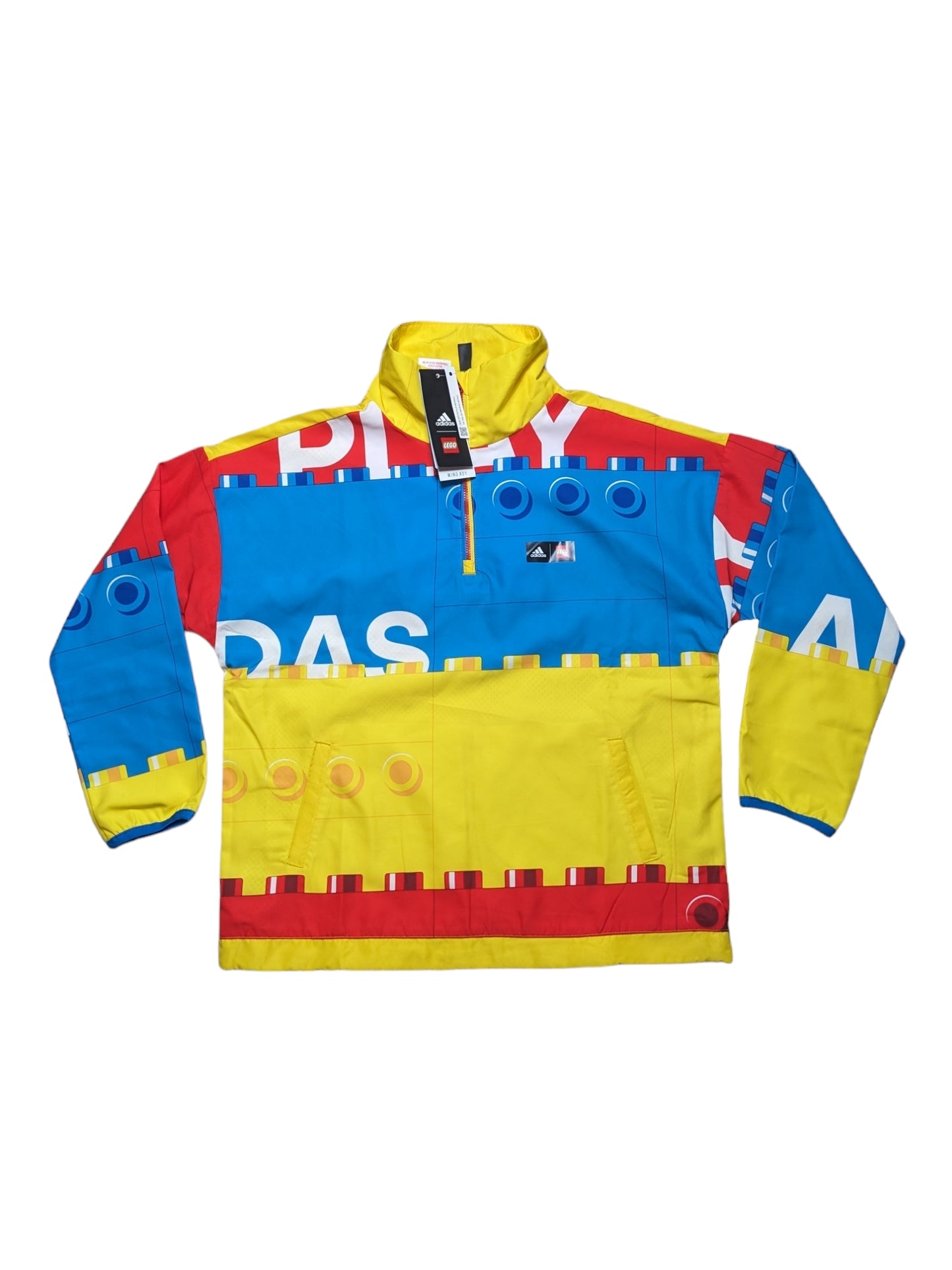 Adidas Lego Quarter Zip Jacket Kids Age 9-10 BNWT