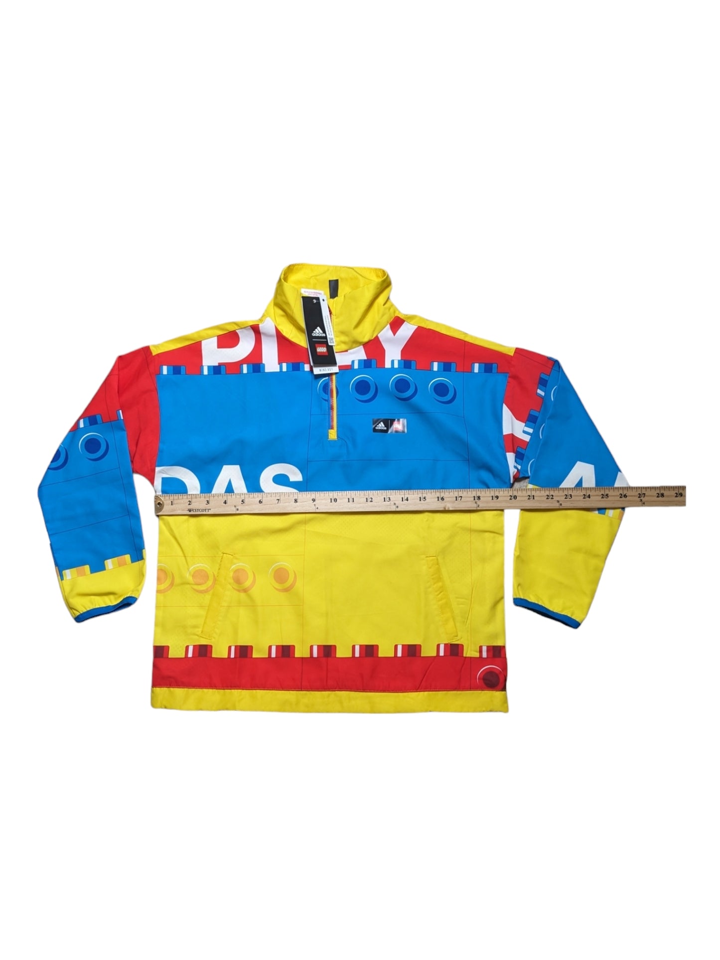 Adidas Lego Quarter Zip Jacket Kids Age 9-10 BNWT