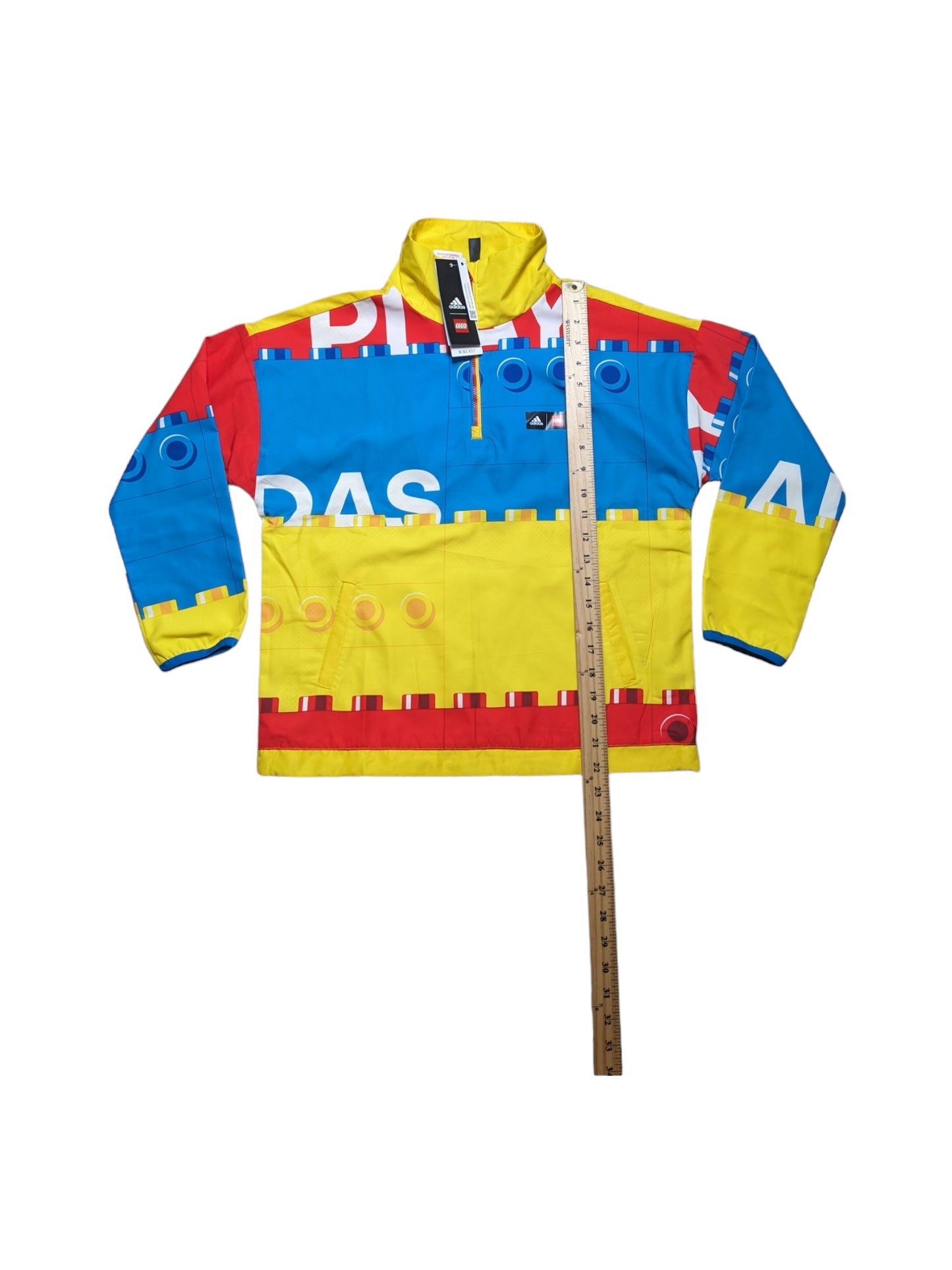 Adidas Lego Quarter Zip Jacket Kids Age 9-10 BNWT