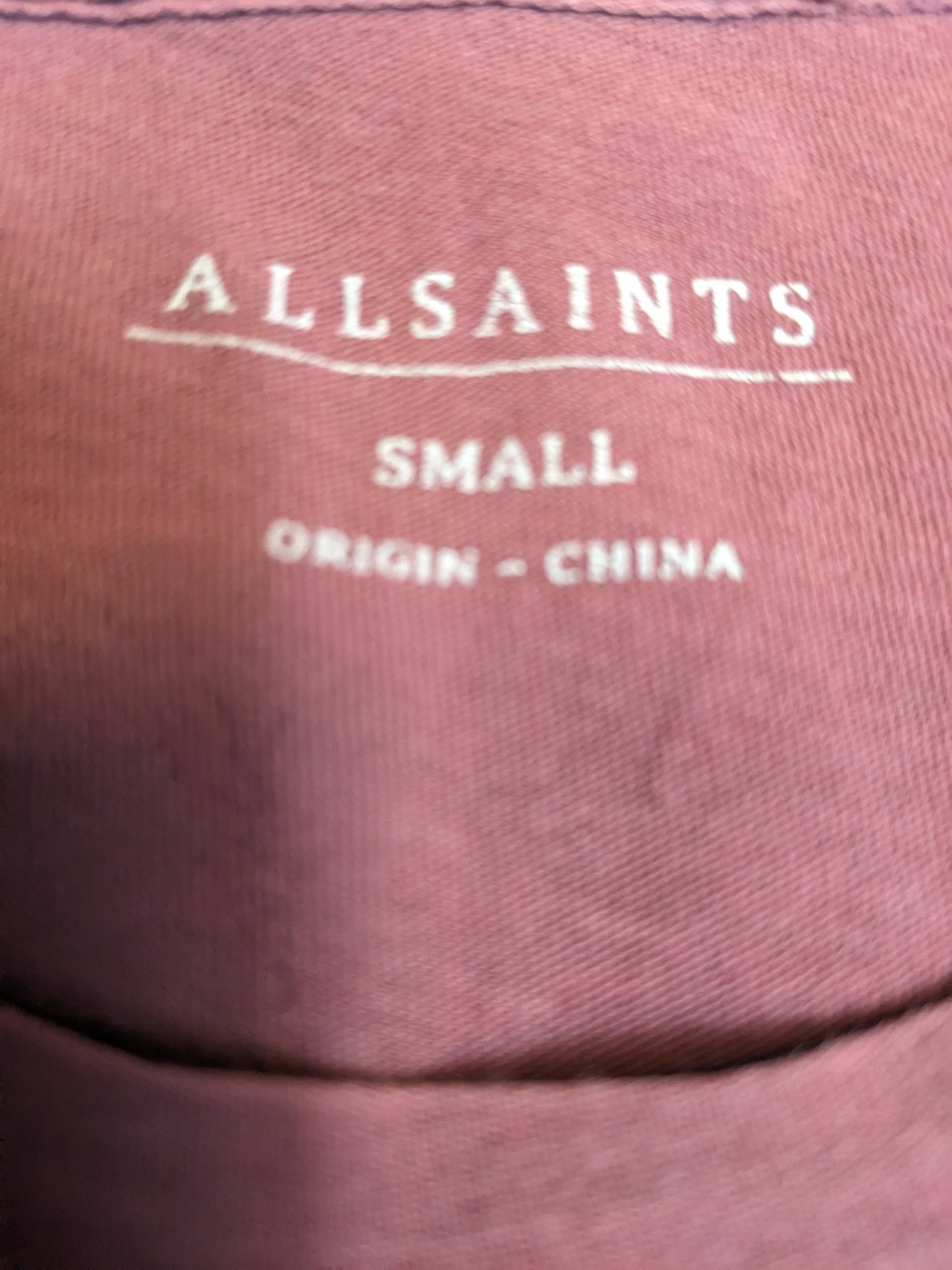 Allsaints T-shirt small men’s