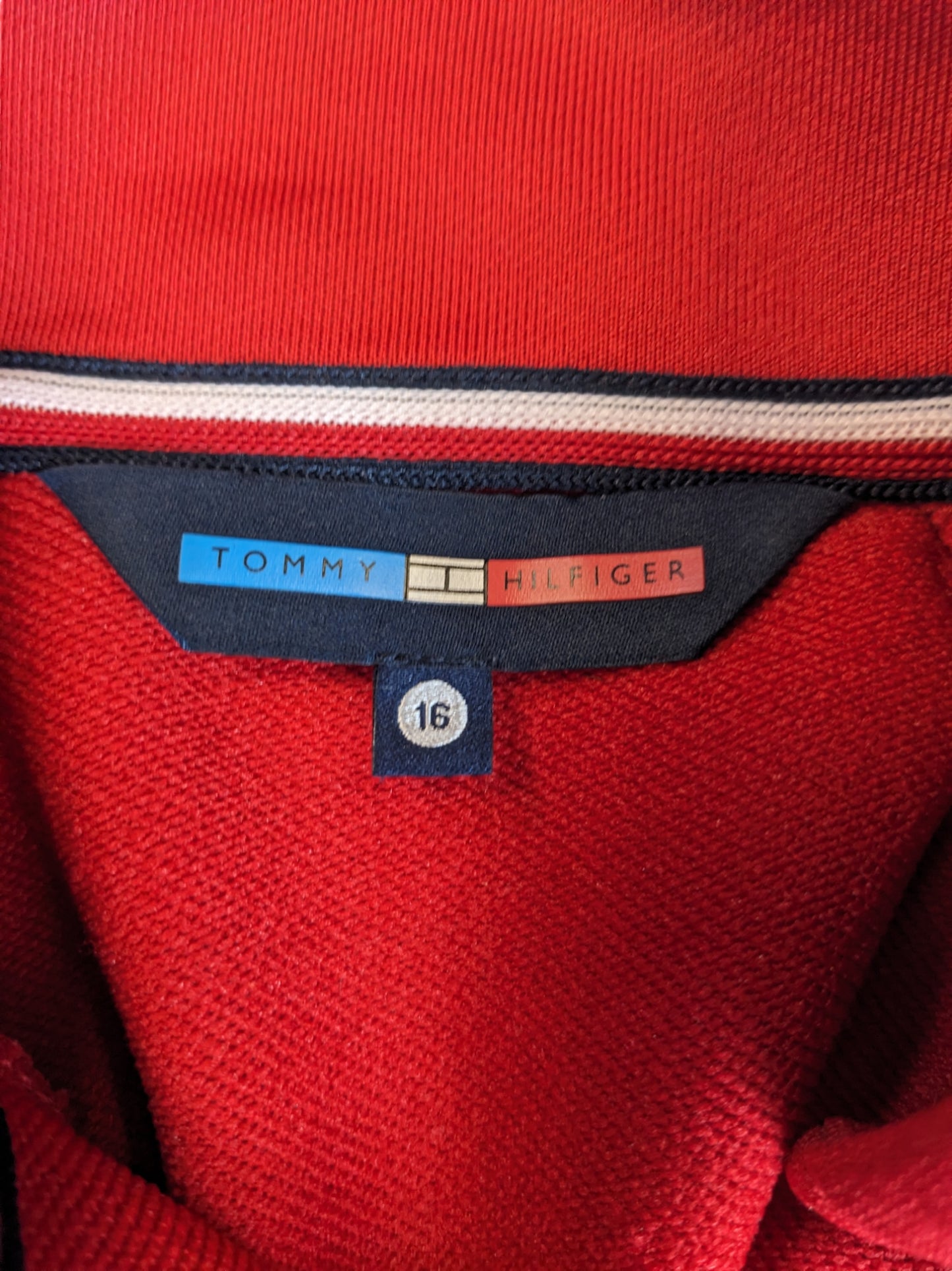 Tommy Hilfiger Quarter Zip Youth