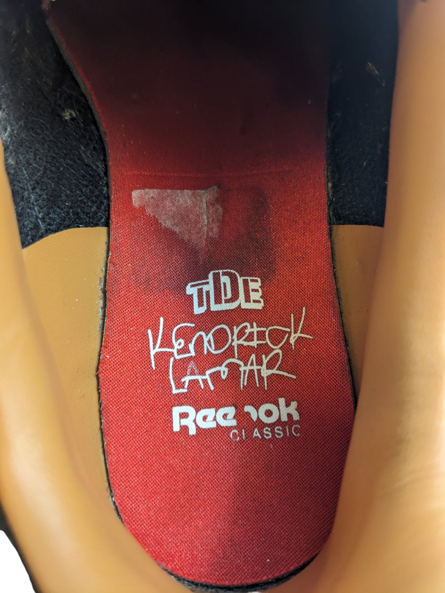 Baskets Reebok x Kendrick Lemar