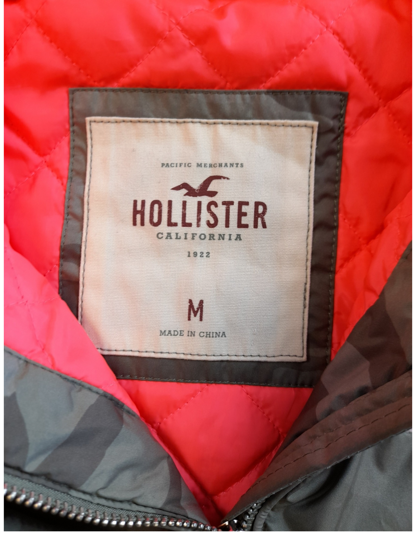 Abrigo Hollister mediano
