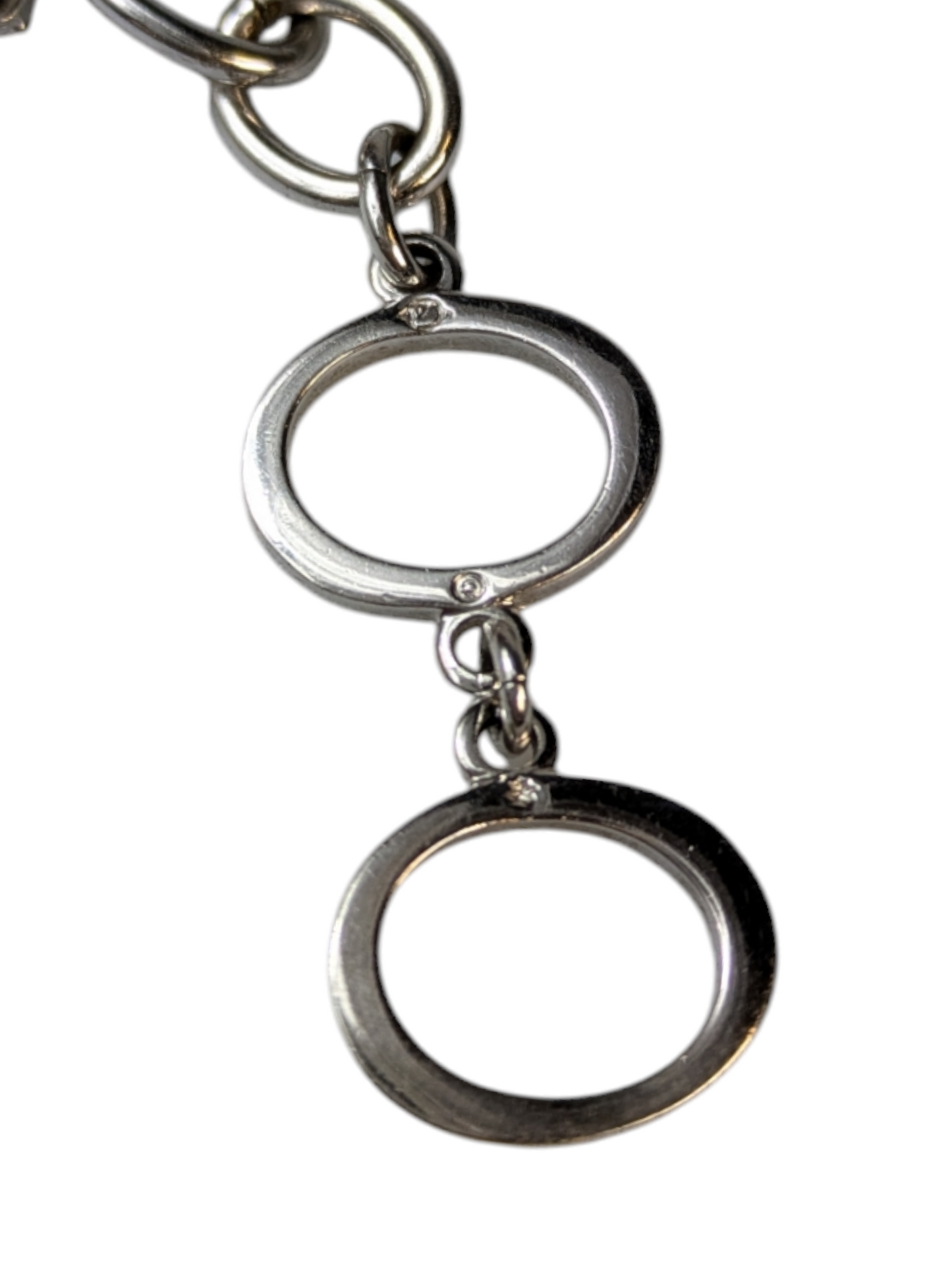 Swarovski Bracelet With 2 Charns