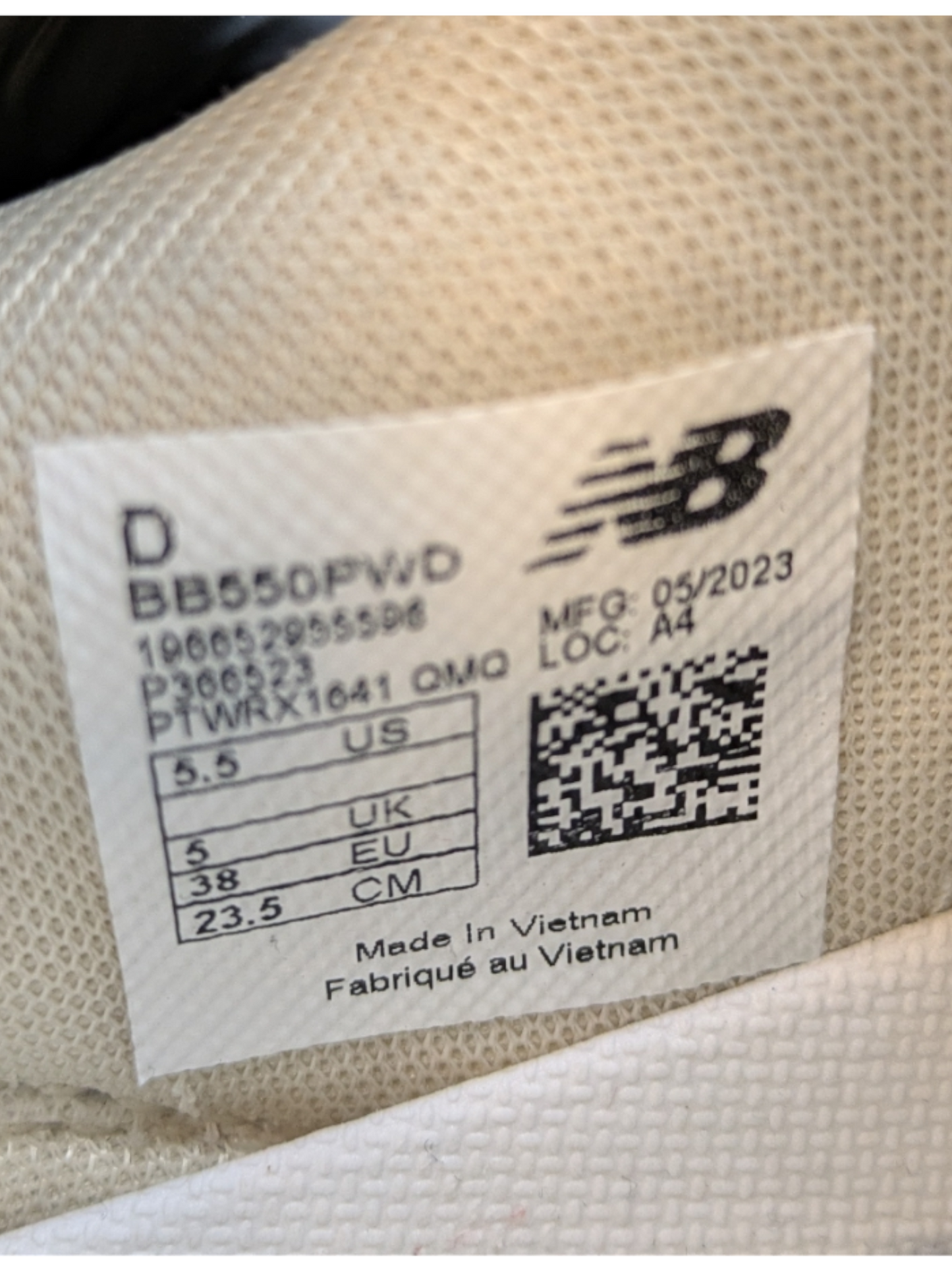 Baskets New Balance 550