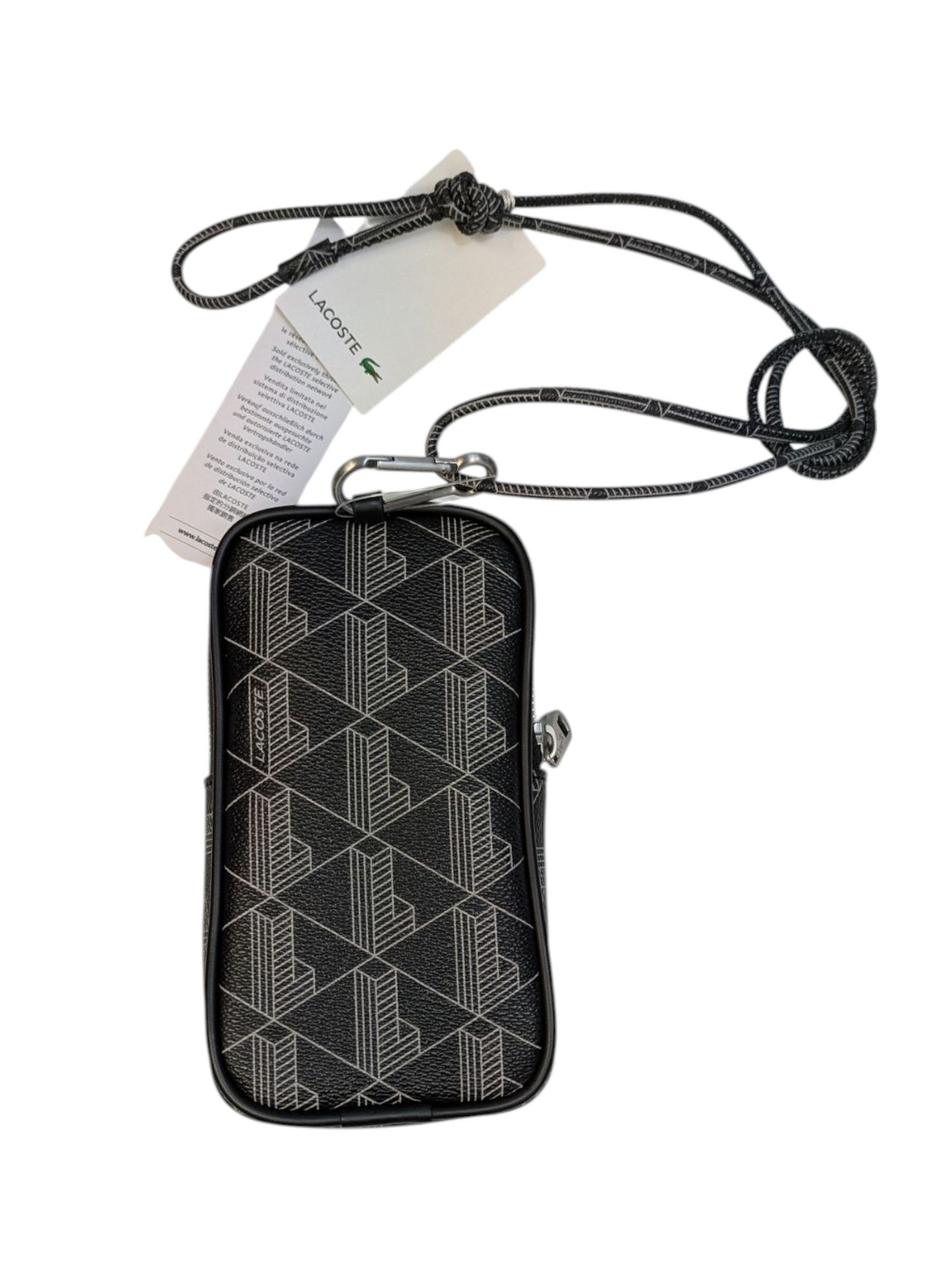 Lacoste The Blend Monogram Print Smartphone Holder