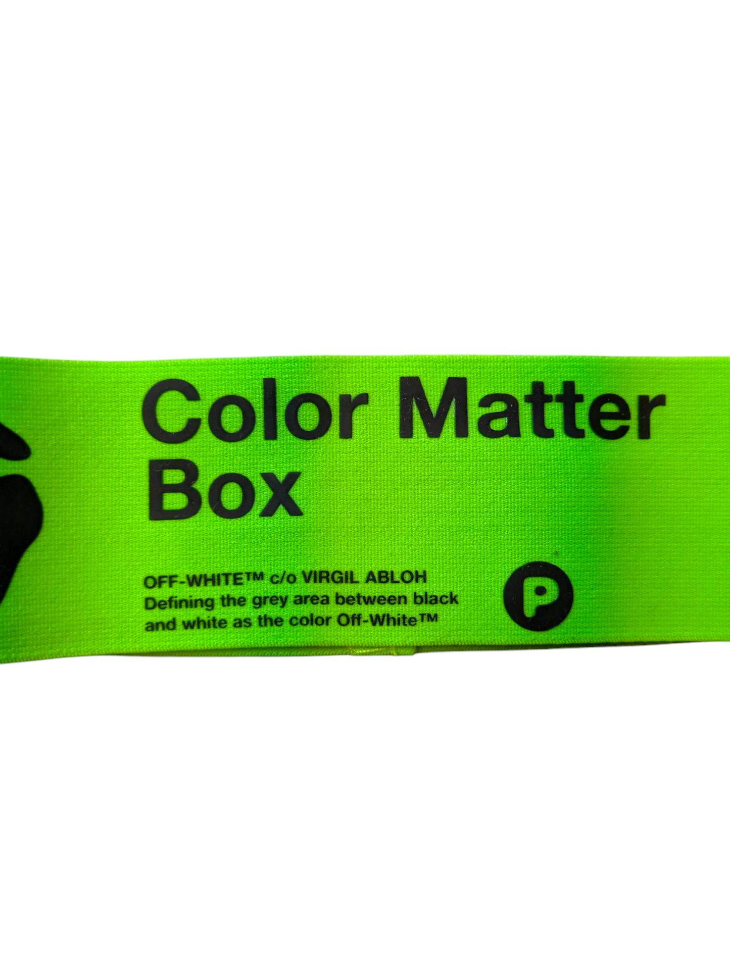 Off-white Color Matter Nail Varnish Box - HE MAN
