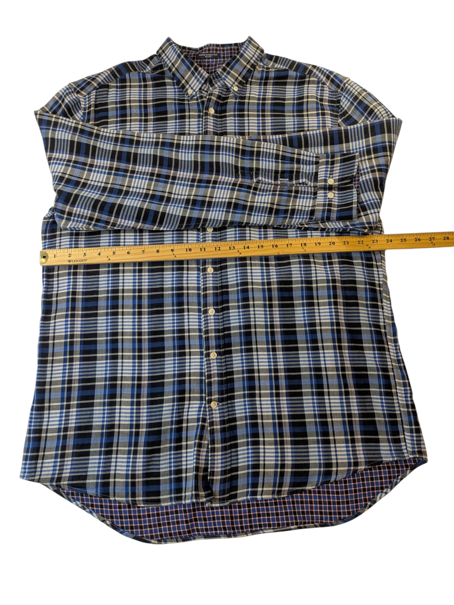 Camisa de invierno de doble cara de Gant