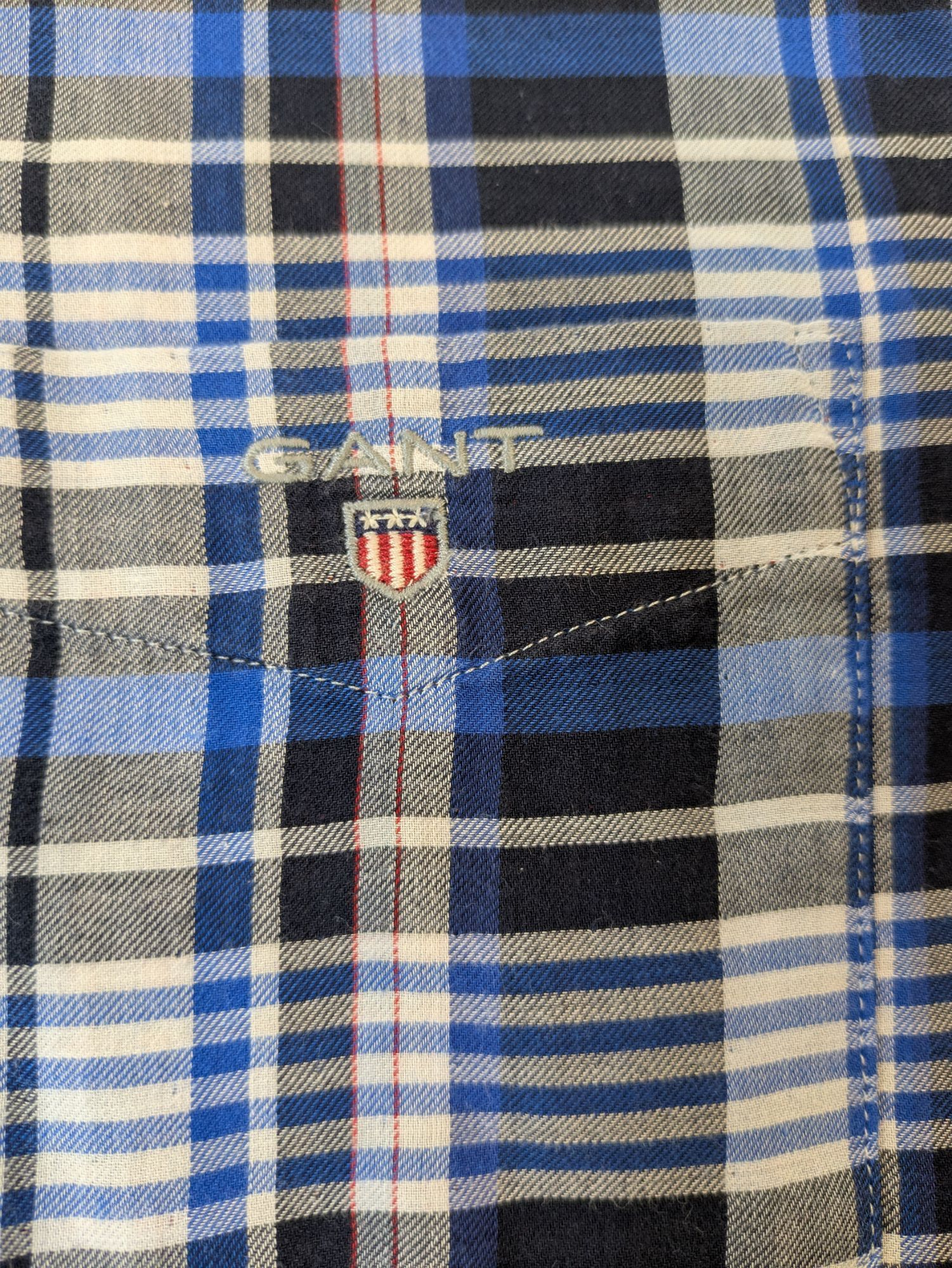 Camisa de invierno de doble cara de Gant
