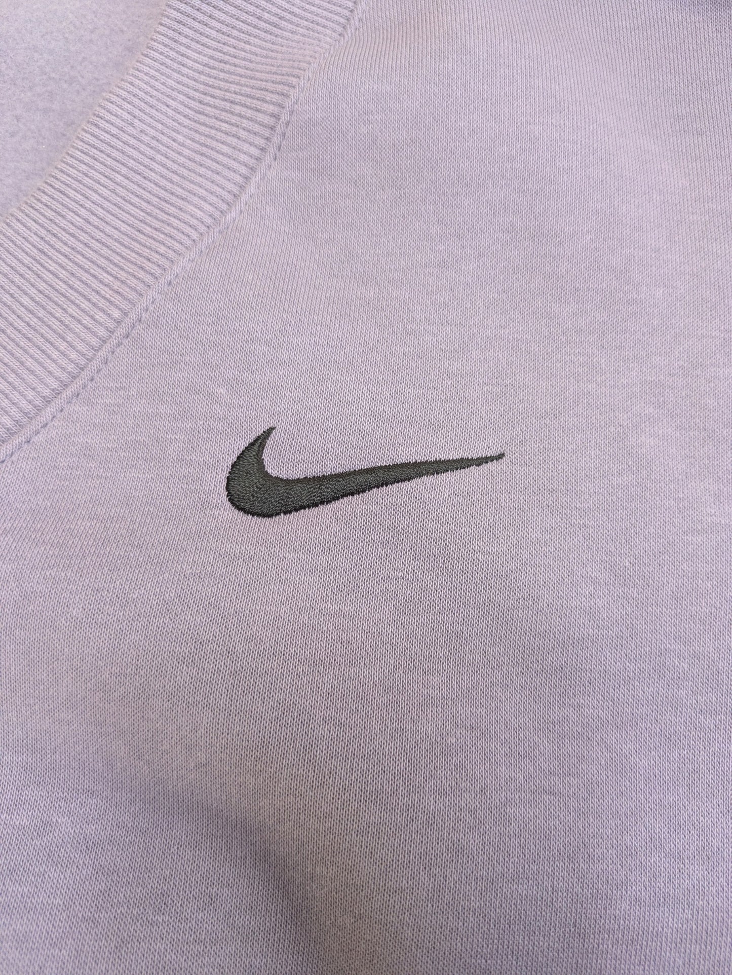 Nike Cropped V Neck Jumper