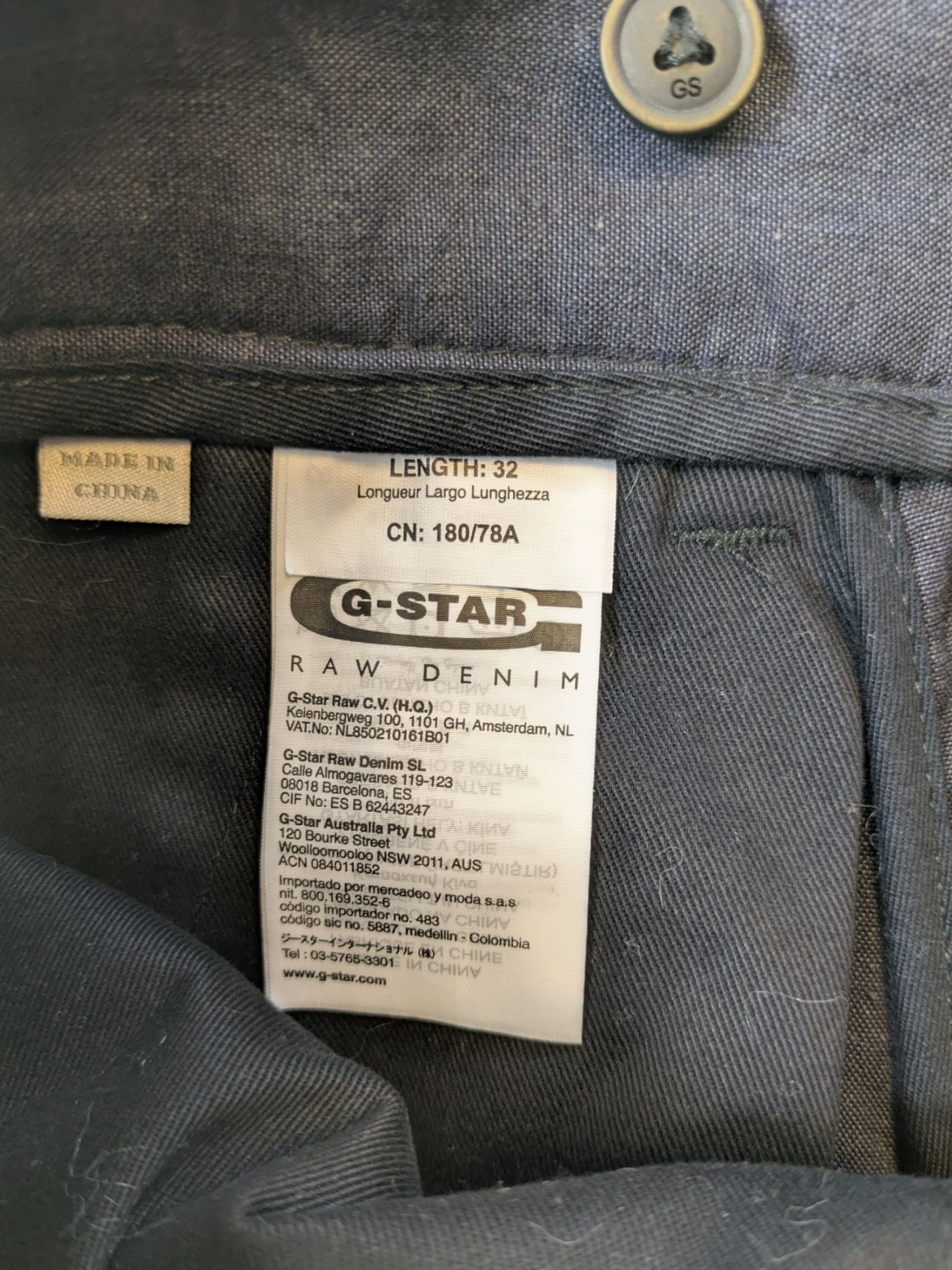 G-Star Raw Chino Trousers