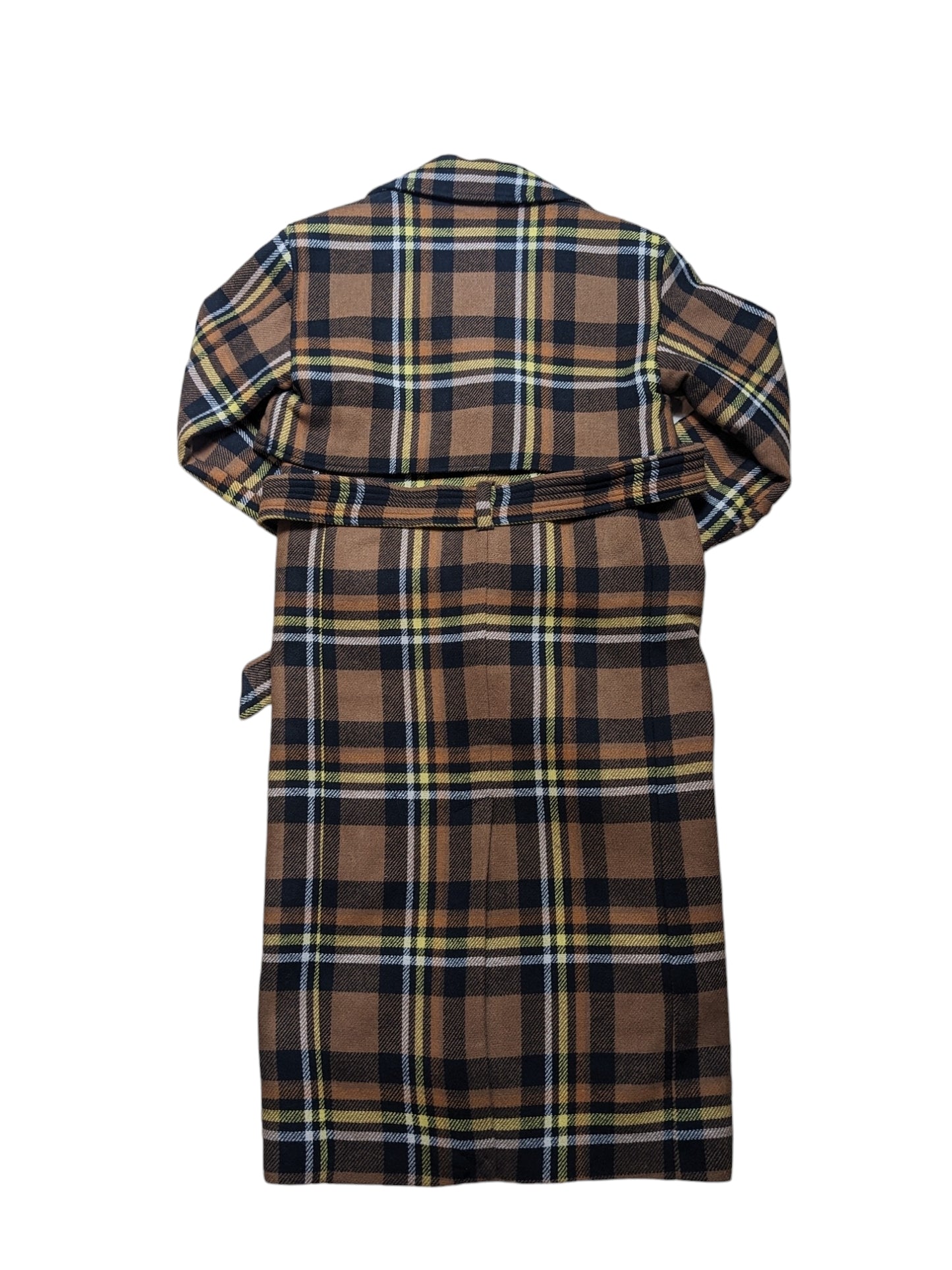 Allsaints Check Ladies Trench Coat Size 4 BNWT