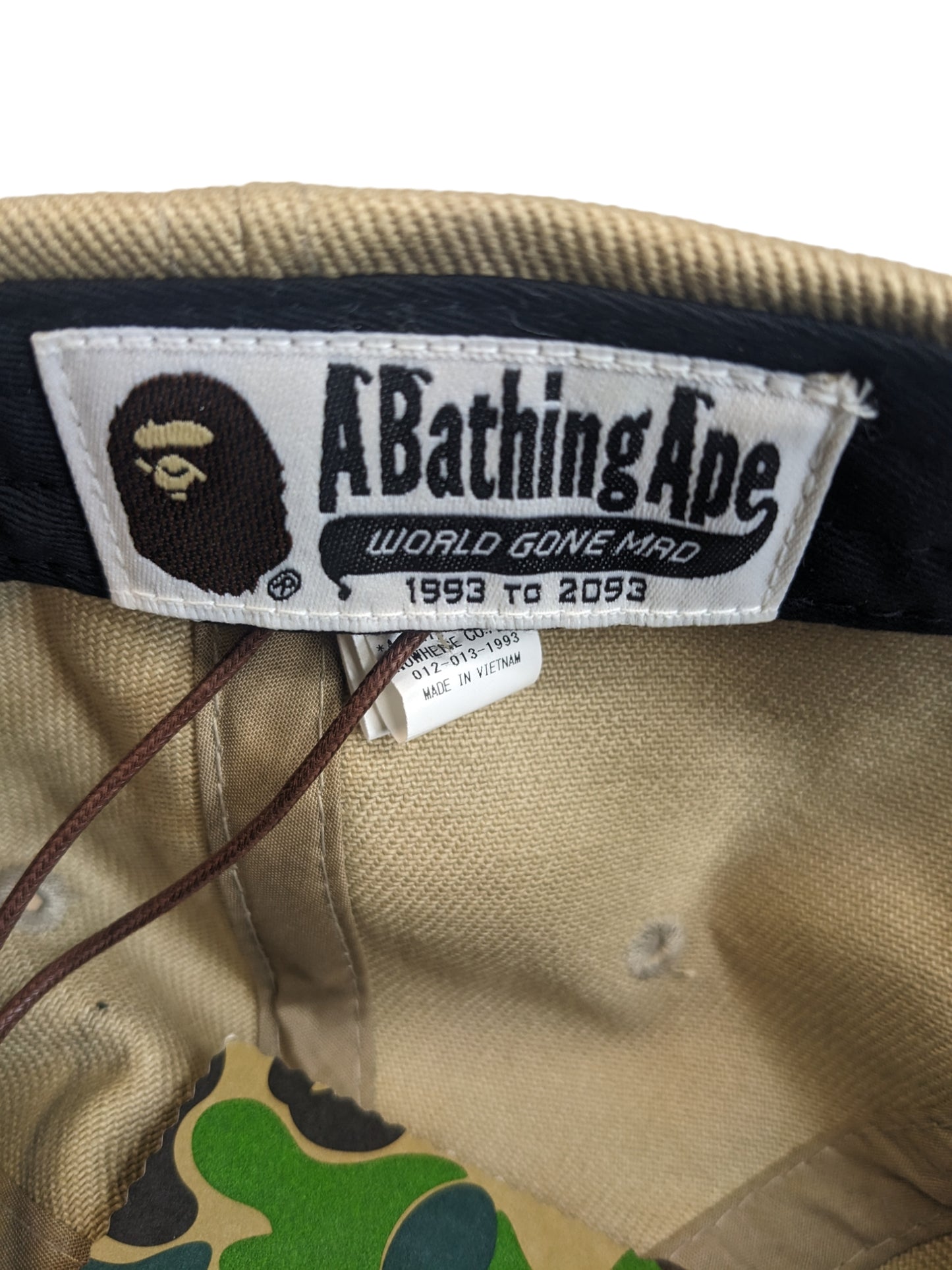 A Bathing Ape BAPE Panel Cap