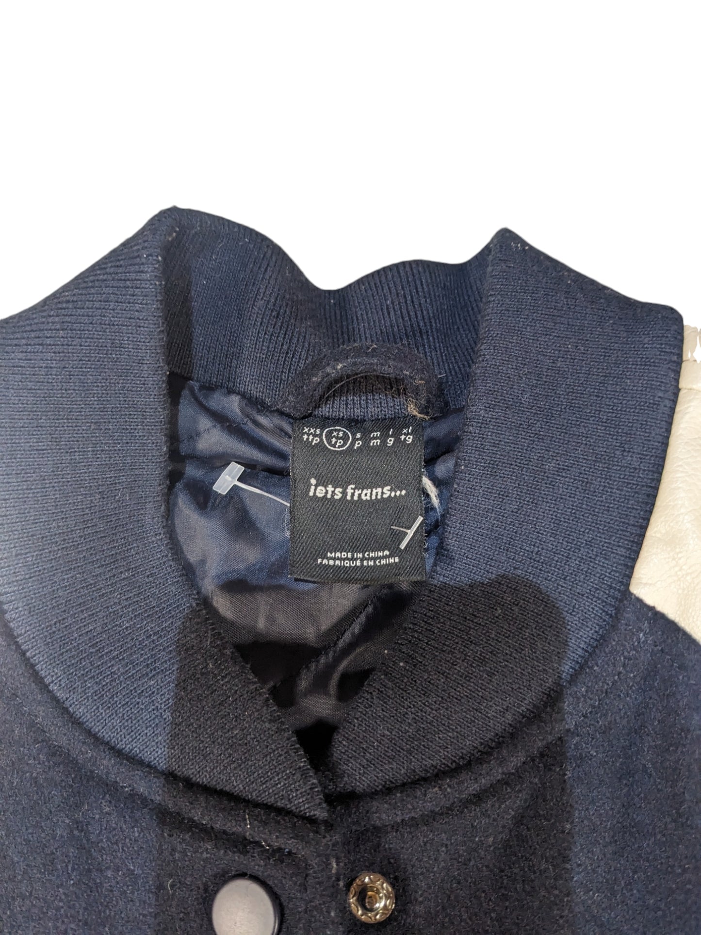 Chaqueta universitaria Frans de iets