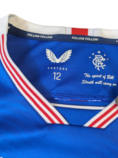 Castore Rangers Womens Football Shirt