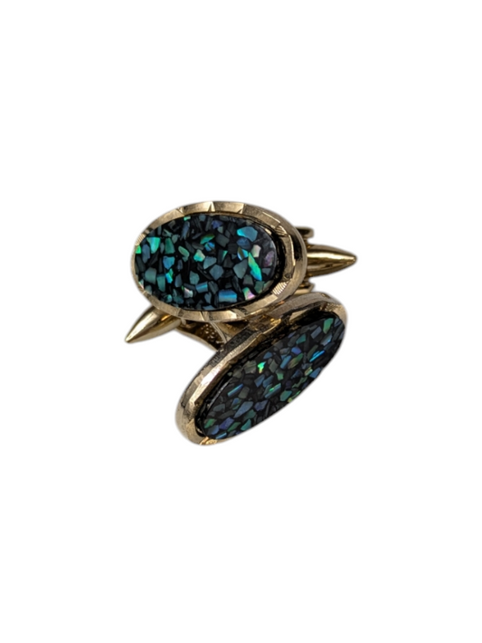 Abalone Shell Cufflinks