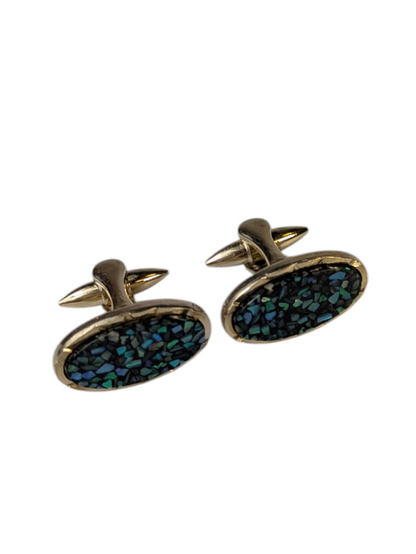 Abalone Shell Cufflinks