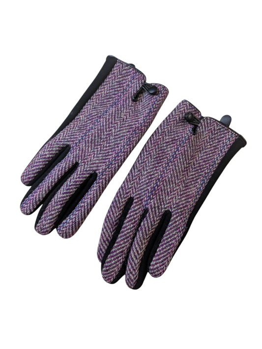 Harris Tweed Ladies Gloves