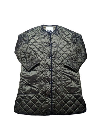 Bimba Y Lola Coat Size Small Khaki Quilted Jacket