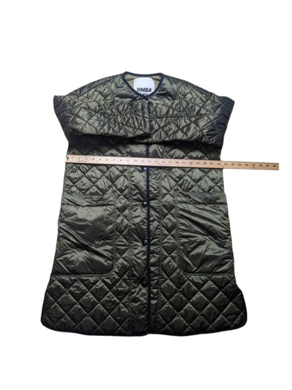 Bimba Y Lola Coat Size Small Khaki Quilted Jacket