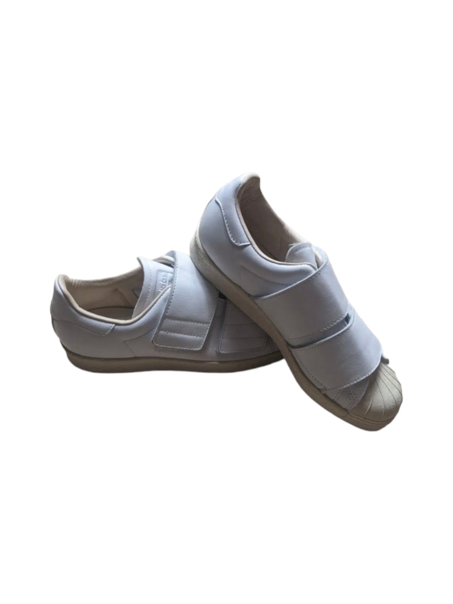 ADIDAS SUPERSTAR 80s CF WOMENS TWIN STRAP TRAINERS