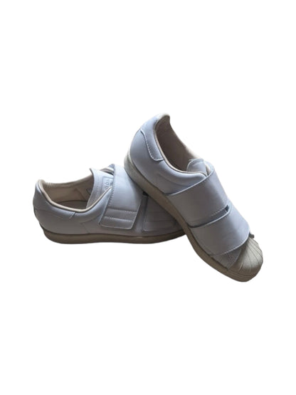 ADIDAS SUPERSTAR 80s CF WOMENS TWIN STRAP TRAINERS