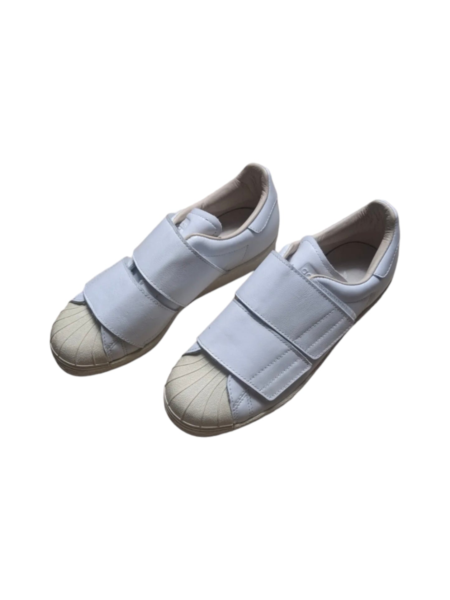ADIDAS SUPERSTAR 80s CF WOMENS TWIN STRAP TRAINERS