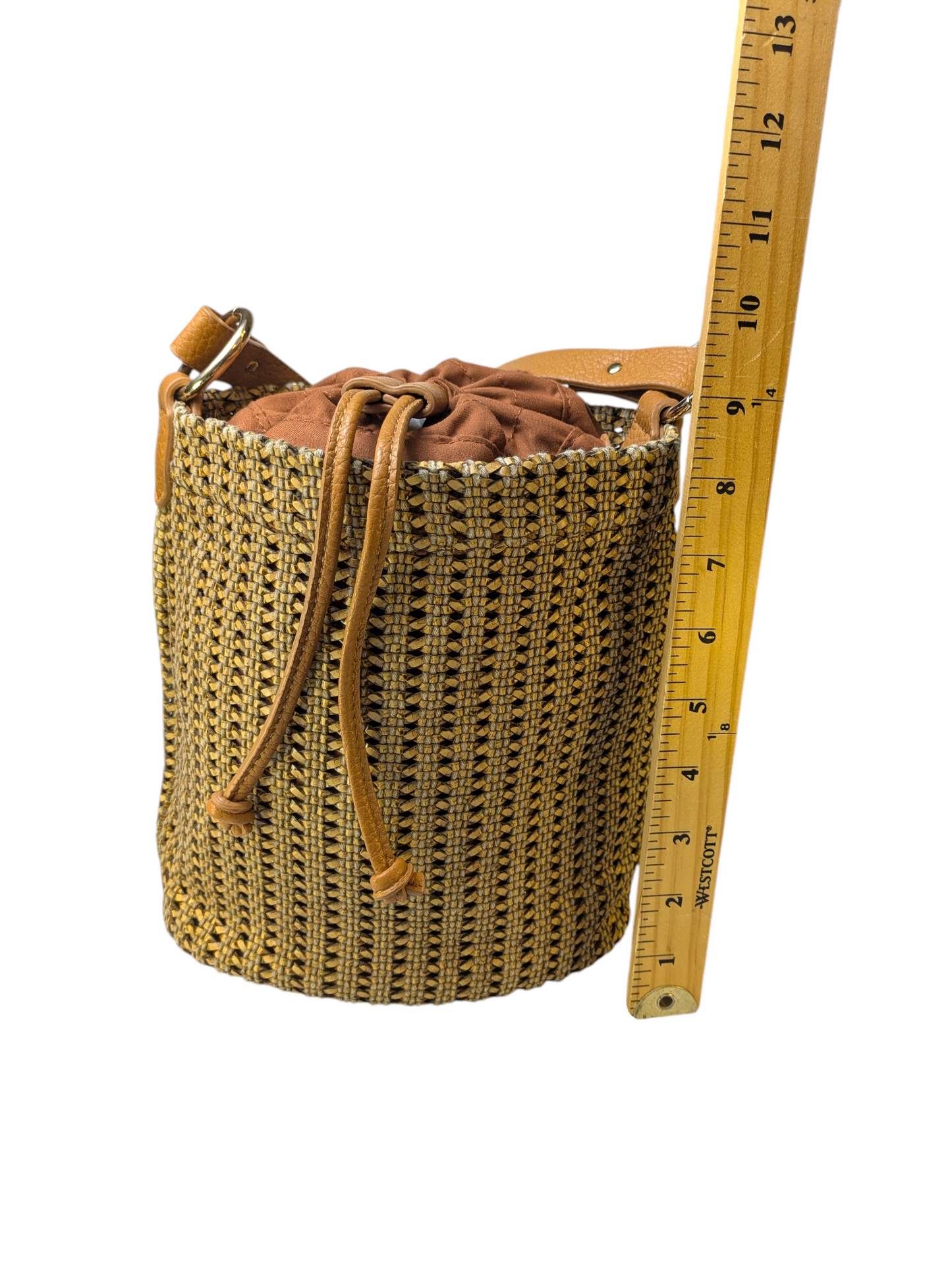 Oliver Bonas Crossbody Bucket Bag