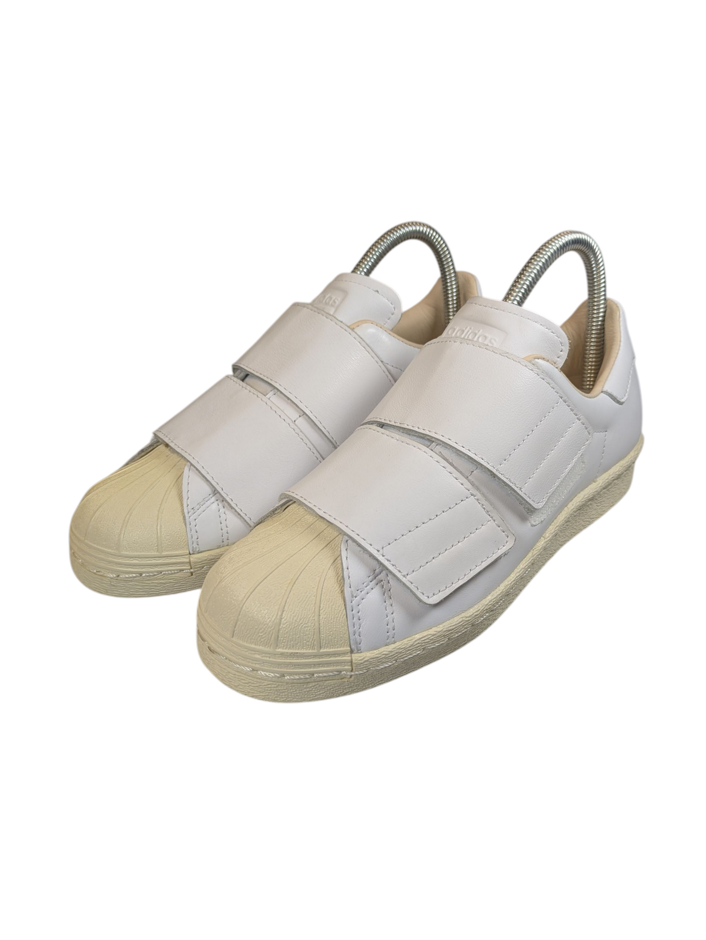 ADIDAS SUPERSTAR 80s CF WOMENS TWIN STRAP TRAINERS
