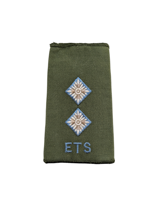 Lieutenant ETS Rank Slide