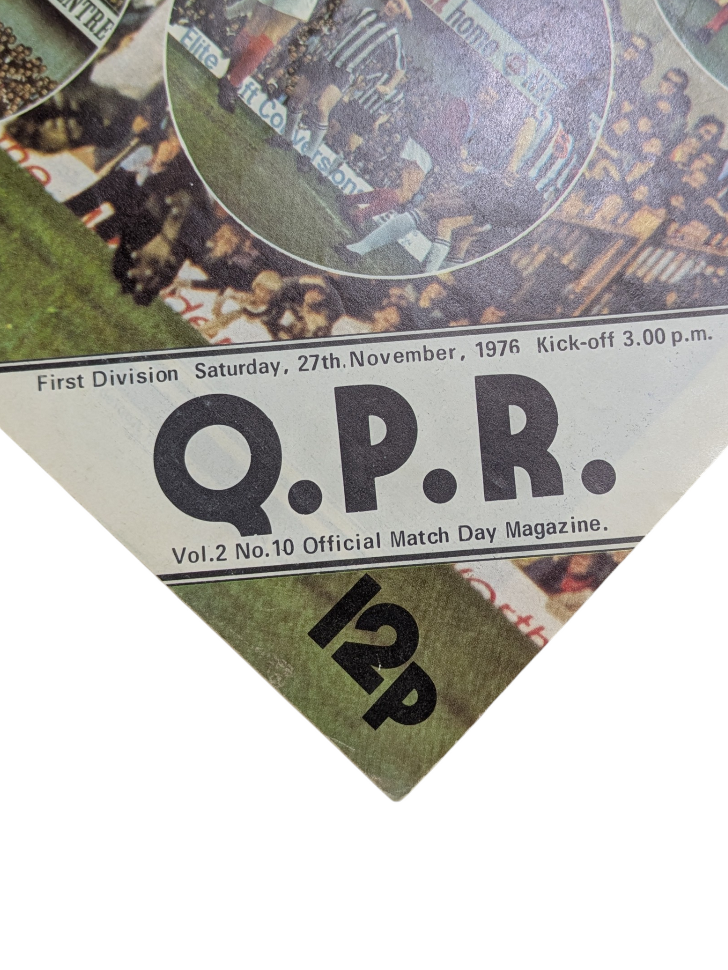 Newcastle v QPR Football Programme 1976
