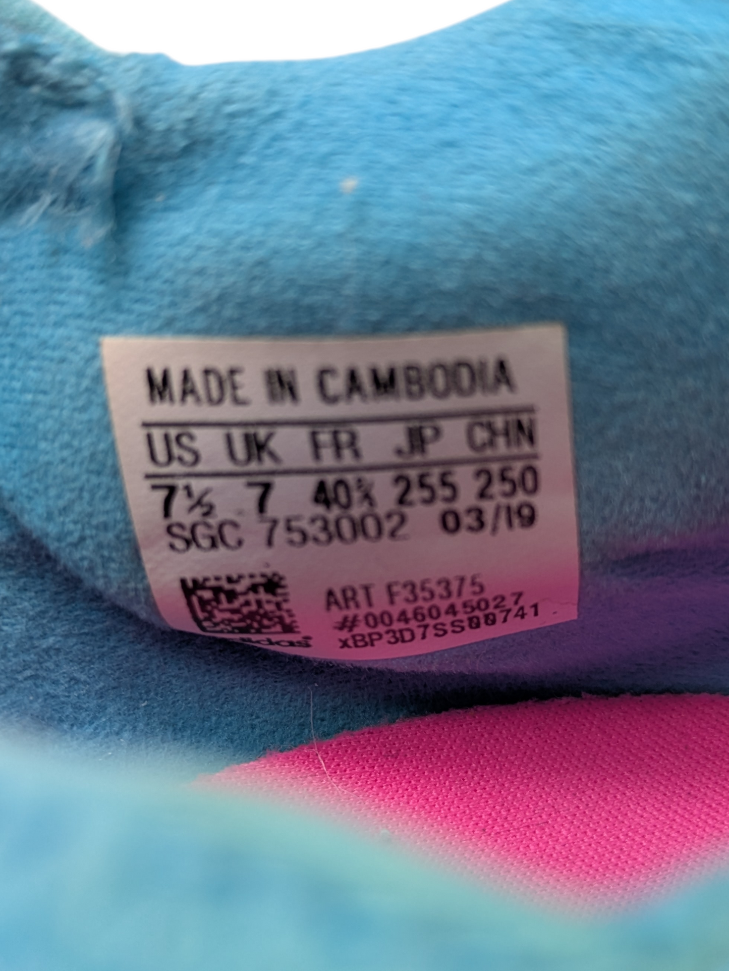 Adidas x 19.3 Trainers