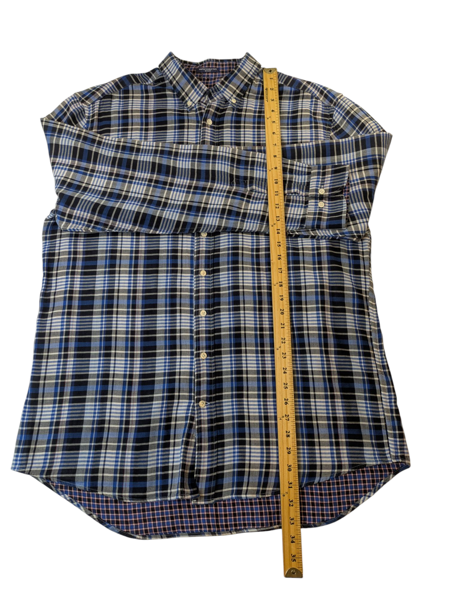 Camisa de invierno de doble cara de Gant