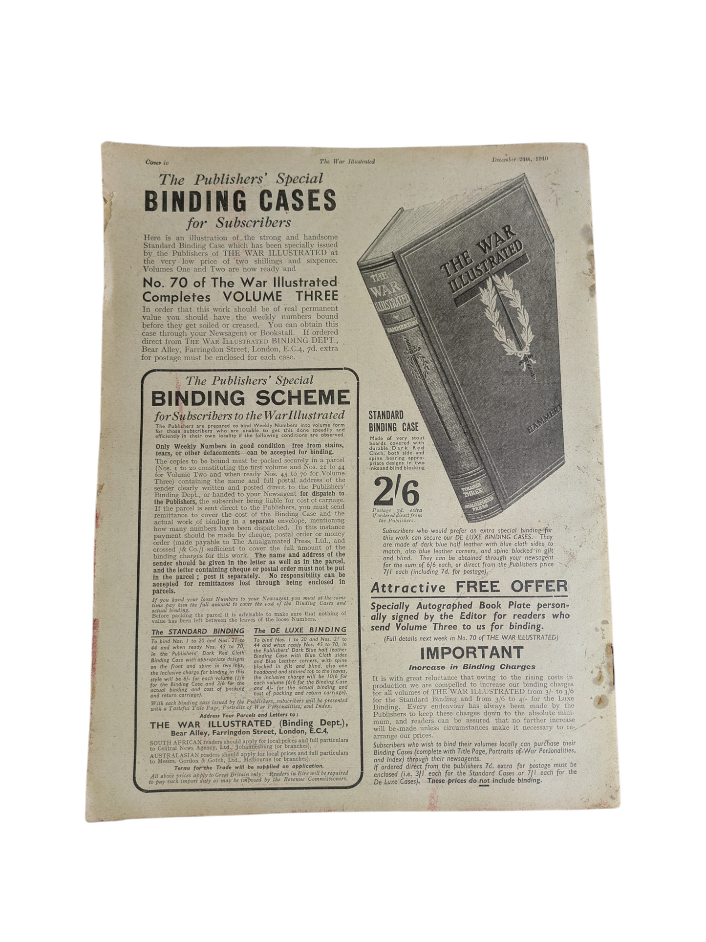 The War Illustrated Magazine