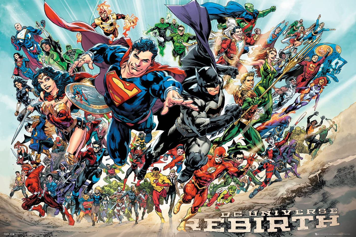 DC Universe Rebirth Poster