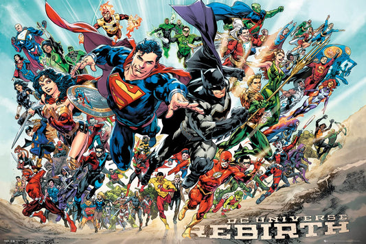DC Universe Rebirth Poster