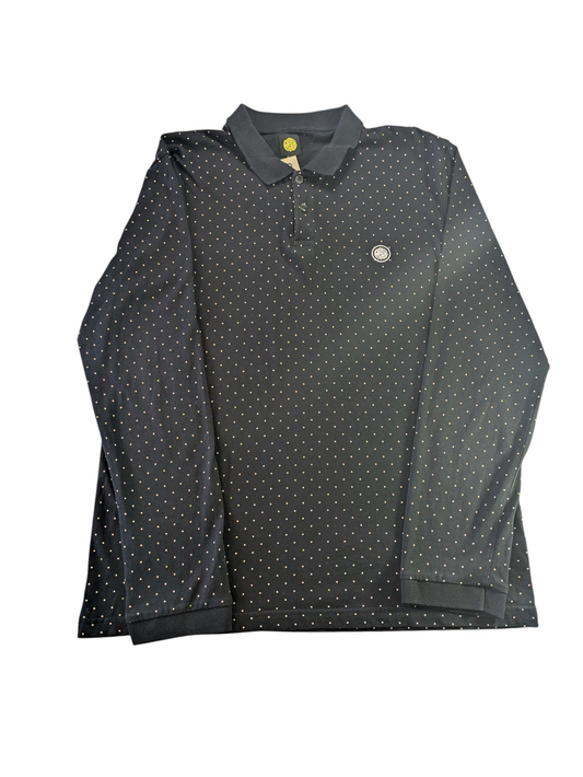 Pretty Green Long Sleeved Polo Shirt