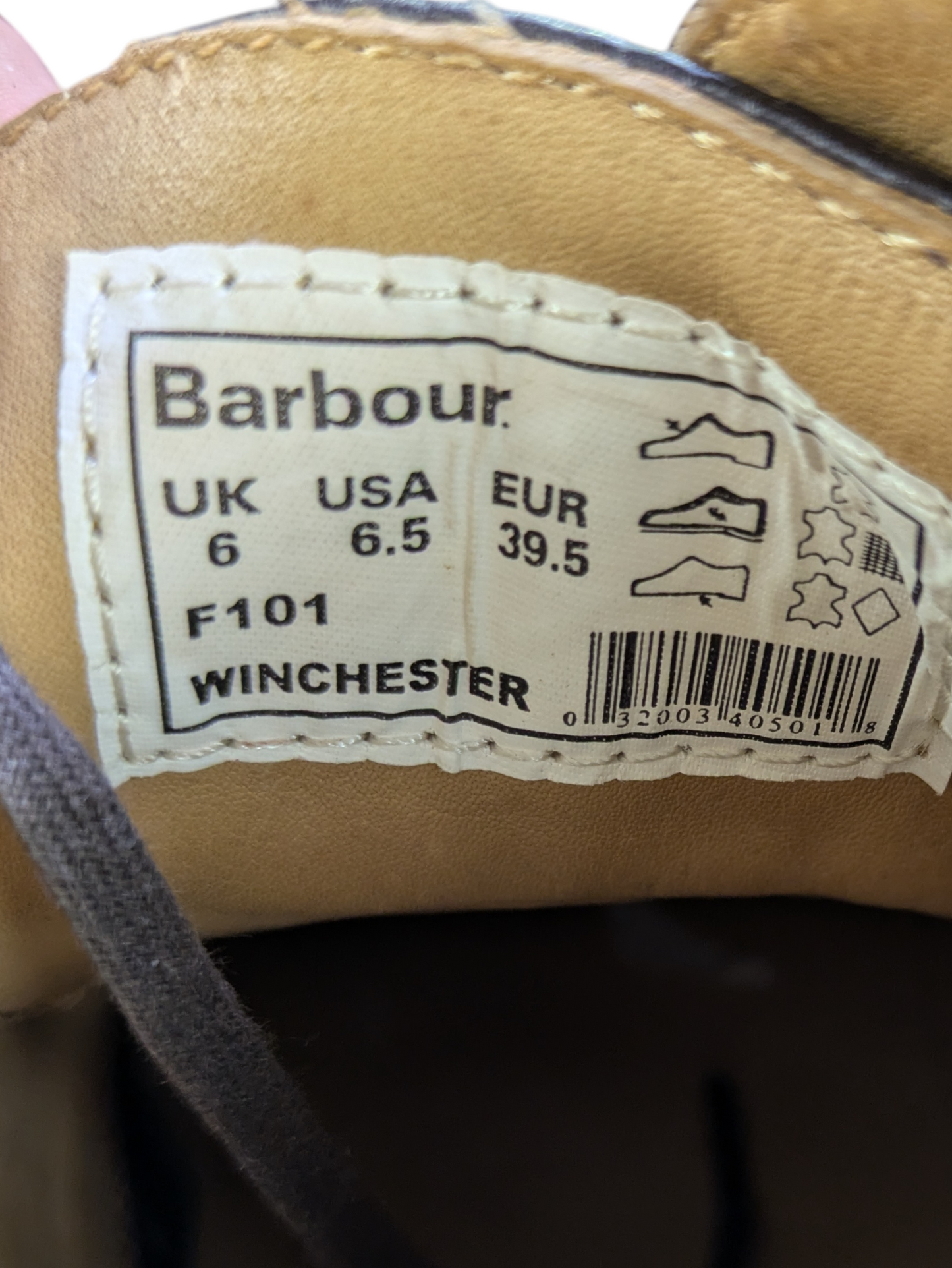 Barbour Chukka Boot Size 6
