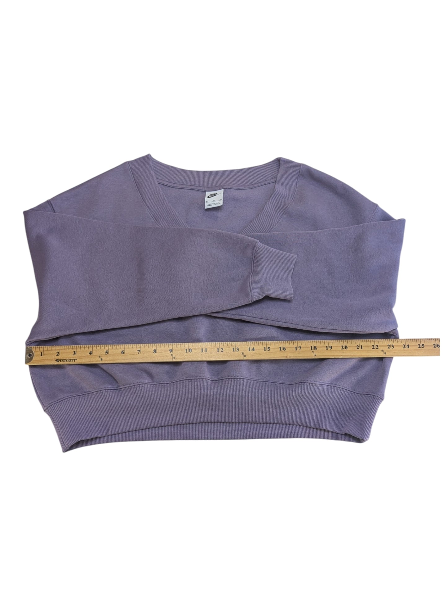 Nike Cropped V Neck Jumper