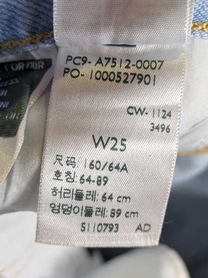 Levi's Gold Denim Skirt