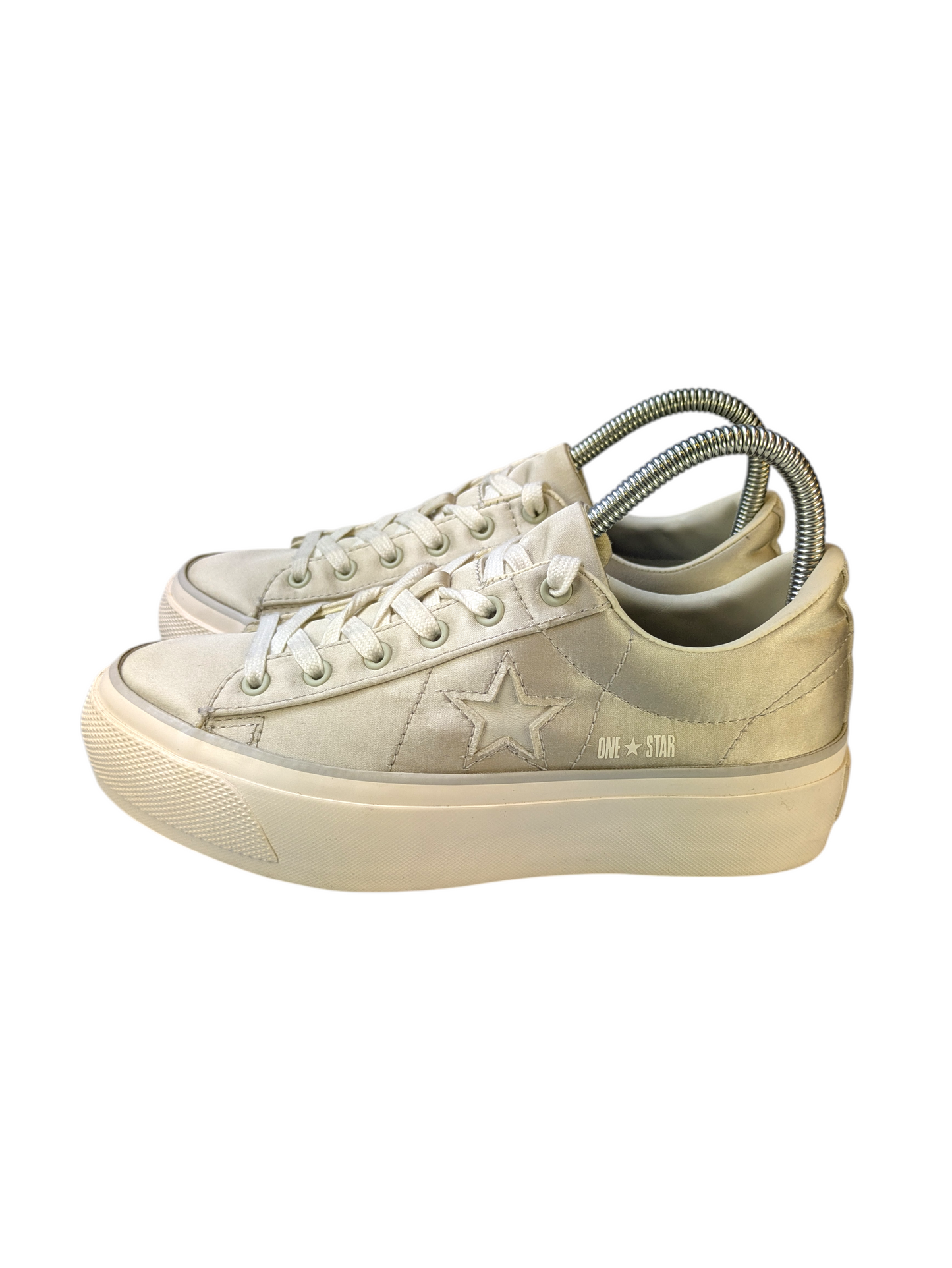 Converse One Star Platform Trainers