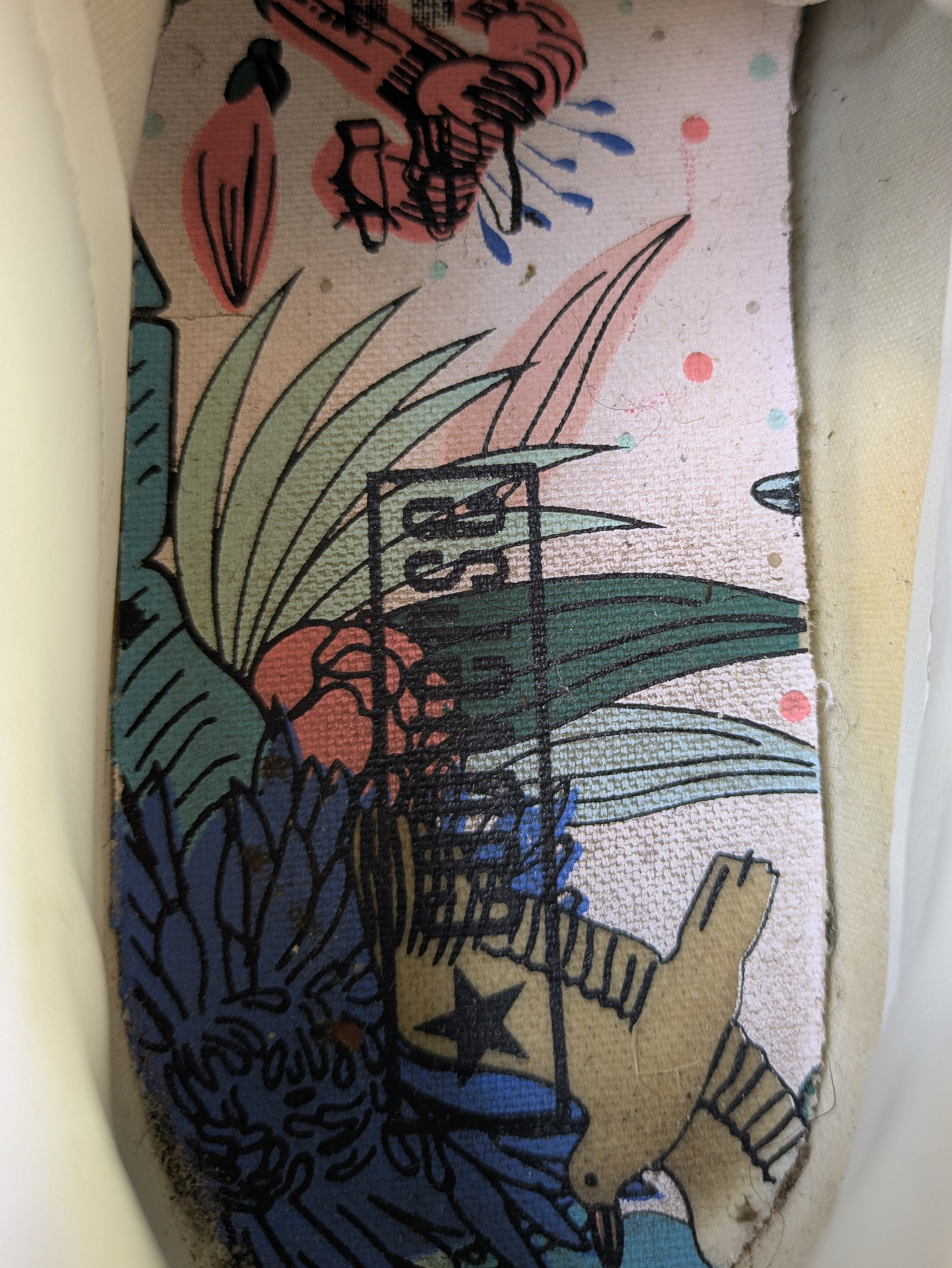 Converse One Star Platform Trainers