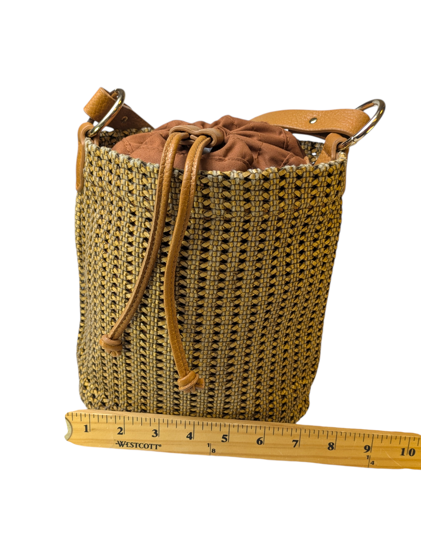 Oliver Bonas Crossbody Bucket Bag